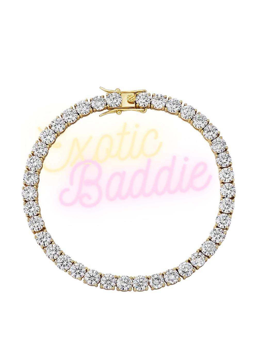EXOTIC TENNIS 5MM - VERMAIL GOLD - EXOTICBADDIE